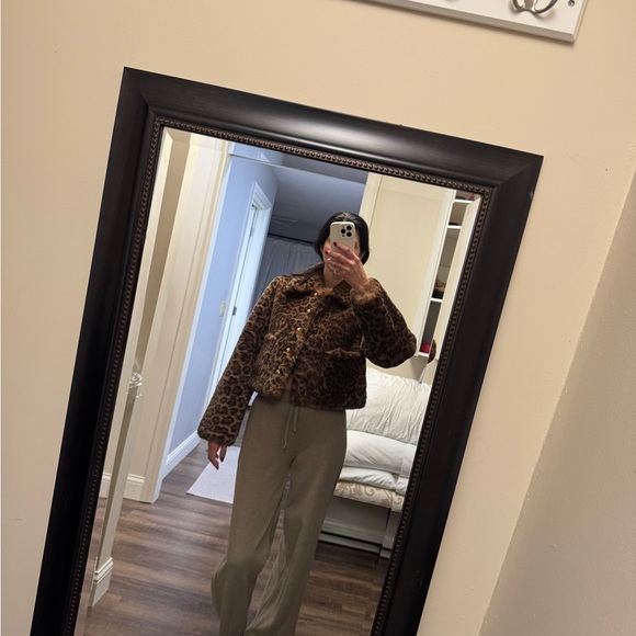 Maeve Brown Faux Fur Coat - Picture 6 of 6